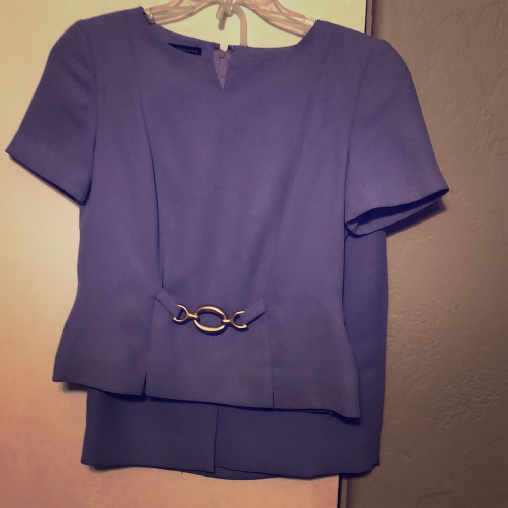 Liz Claiborne Skirt Suit Set Lavender *Beautiful*
